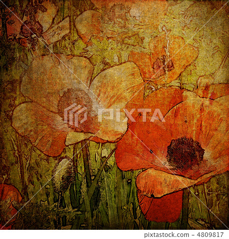 art floral vintage colorful background art floral vintage colorful background 4809817
