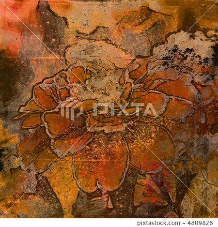 art grunge floral vintage background texture art grunge floral vintage background texture 4809826