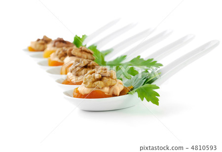 Apricot   stuffed with creamy apricot stuffing with walnuts 4810593