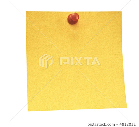yellow note paper 4812031