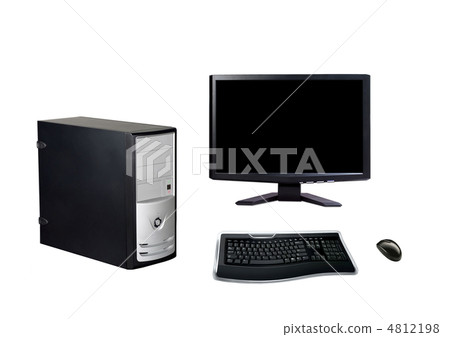 Modern computer and accessories 4812198