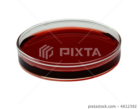 blood in medical test tube 4812392