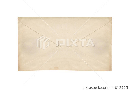 Old envelope isolated 4812725