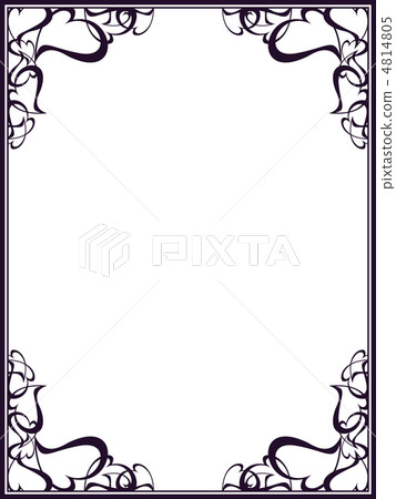 Decorative frame 17 (purple) 4814805