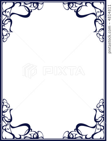 裝飾框17(藍色) 裝飾框17(藍色) 4814811