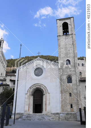 Gubbio St. Giovin Two Battista Church Gubbio St. Giovin Two Battista Church 4815933