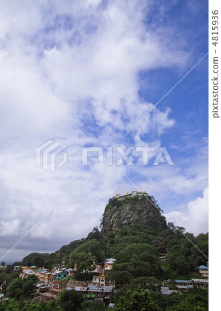 在緬甸的Poppa山 4815936