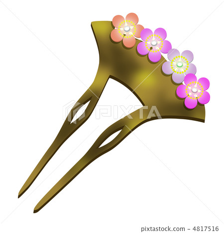Kanzashi 01 plum 4817516