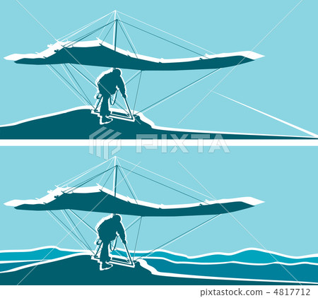Hang glider. 4817712
