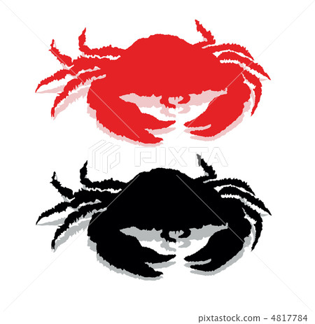 Crab silhouette Crab silhouette 4817784