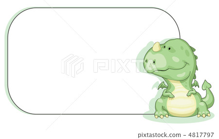 Dragon with copy space.. Dragon with copy space.. 4817797