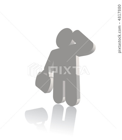 3d businessman. 3d businessman. 4817880