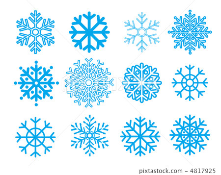 Snowflakes. 4817925