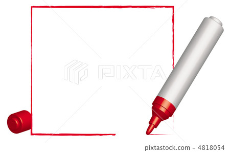 Text frame   and a red felt-tip pen. 4818054