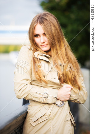 Young woman in a park Young woman in a park 4818913
