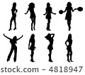 Woman silhouettes 4818947