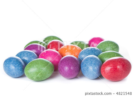 easter eggs isolated 4821548