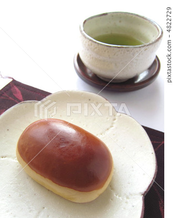 日本甜點和綠茶 4822729