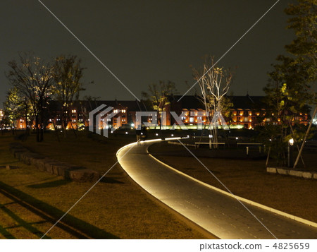 橫濱_紅磚倉庫_夜景 橫濱_紅磚倉庫_夜景 4825659