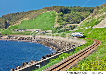 Aomori Fukaura Town Goryo Line 4826857