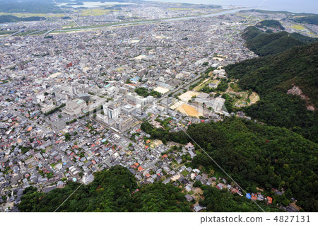 鳥取市鳥瞰圖 鳥取市鳥瞰圖 4827131