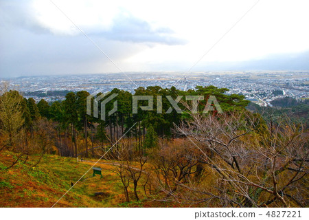 View from Kasugayama Castle (Joetsu city, Niigata Prefecture) View from Kasugayama Castle (Joetsu city, Niigata Prefecture) 4827221