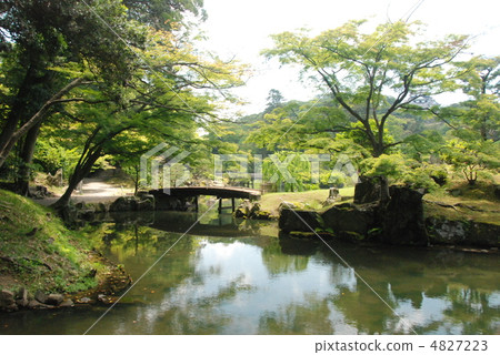 "Genkyuen" of Hikone Castle (Kaname Town, Hikone City, Shiga Prefecture) 4827223