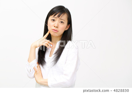 Thinking girl Thinking girl 4828830