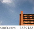 Apartment and blue sky 4829182