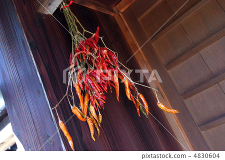 Elegant red pepper countryside spice dried red pepper recipe Hakodate dry house folk house Elegant red pepper countryside spice dried red pepper recipe Hakodate dry house folk house 4830604