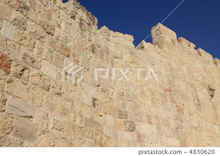 City Wall Jerusalem Old Town City Wall Jerusalem Old Town 4830620