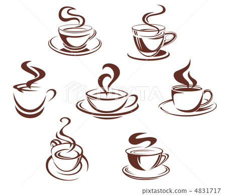 Coffee and tea cups 4831717