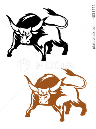 Wild buffalo bull Wild buffalo bull 4831731