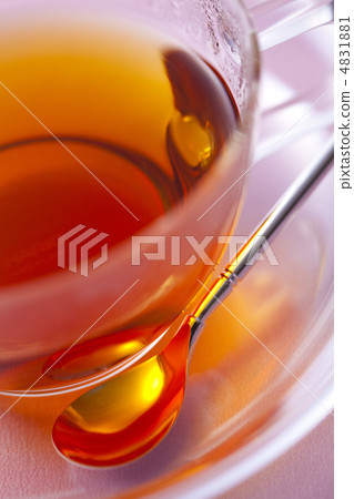 Tea and spoon Tea and spoon 4831881