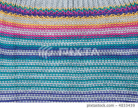 Background from knitted colors fabrics Background from knitted colors fabrics 4833439