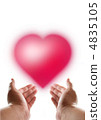 Hand enveloping heart 4835105