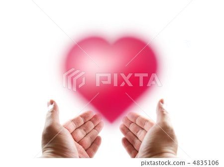 Hand enveloping heart 4835106