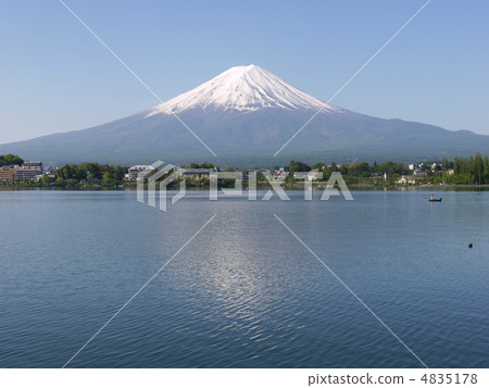 來自河口湖的富士山 4835178