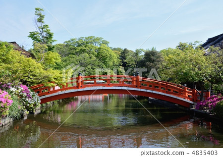 Jodaizu Bridge of Shinsen Garden 4835403