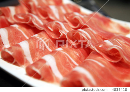 Lamb meat for shabu-shabu Lamb meat for shabu-shabu 4835418