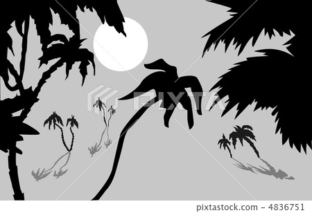 vector tropical background vector tropical background 4836751