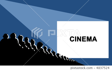cinema, vector illustration cinema, vector illustration 4837524