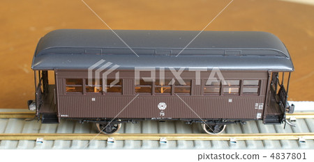 典型的私人鐵路經典乘用車模型 4837801