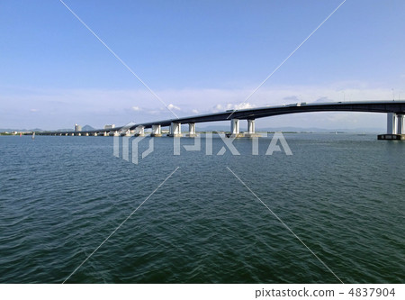 Lake Biwako Bridge Lake Biwako Bridge 4837904