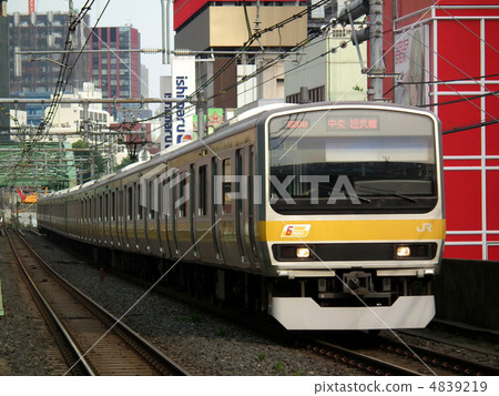 Central · Sobu Line, E231 series Akihabara Station Central · Sobu Line, E231 series Akihabara Station 4839219