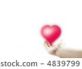 Hand enveloping heart 4839799