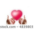 Hand enveloping heart 4839803