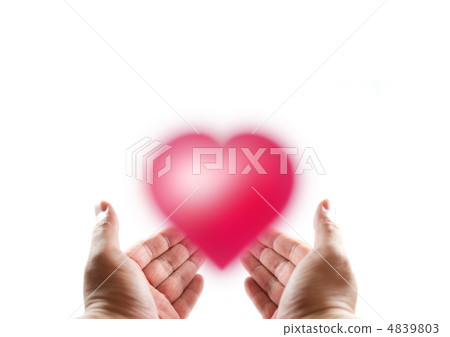 Hand enveloping heart 4839803