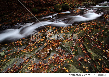 Lake Foothills Valley in the late autumn 4840061