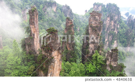 Scenery of Zhangjiajie Scenery of Zhangjiajie 4840638